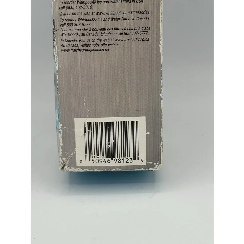 Whirlpool 4396841 PUR Refrigerator Water Filter Ice Maker Replacement NEW Sealed